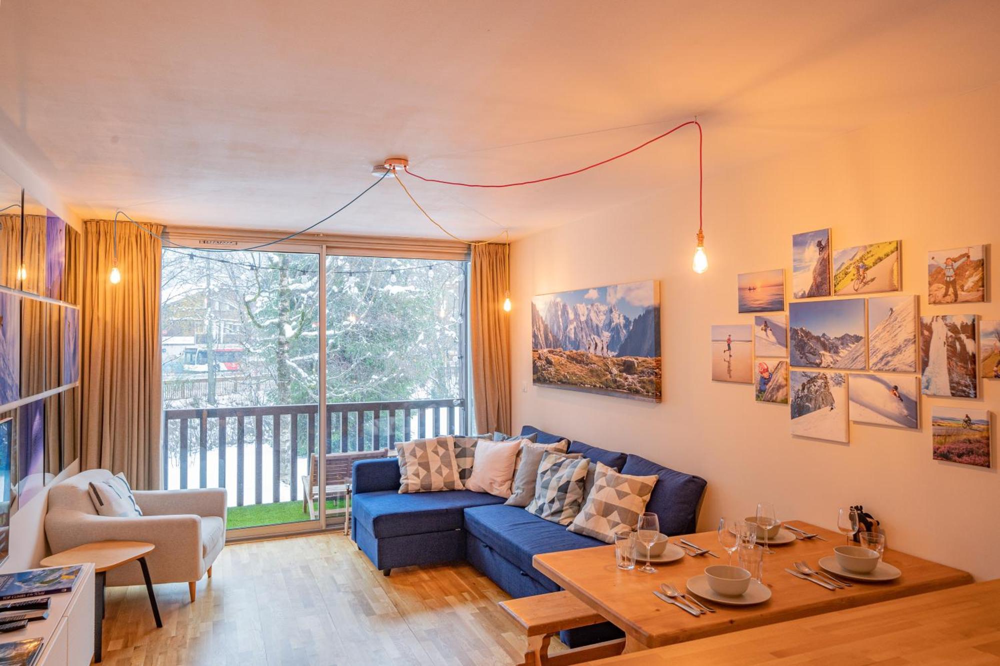 Apartment Arve - Chamonix Peaks Retreat מראה חיצוני תמונה